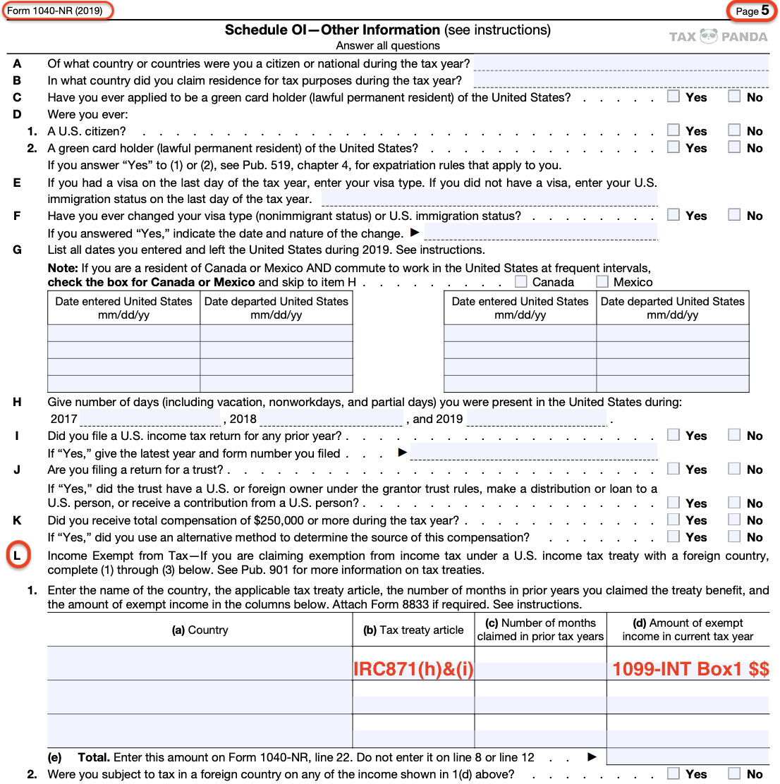 1099报税减税超详细攻略– Tax Panda