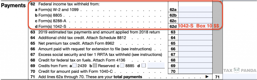 1042-S表格 【最新2019 CPT/OPT在校工作报税全解析】 - Tax Panda